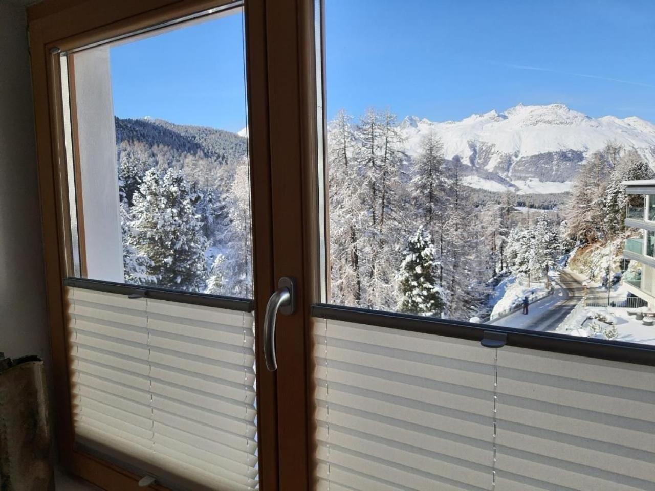 Chesa Vista Mezdi 6 Bergbahnen Sommer Und Oev Inklusive Pontresina Kültér fotó